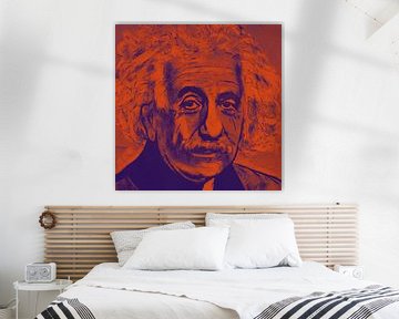 Albert Einstein E = mc2 van Kathleen Artist Fine Art