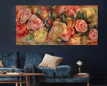 Roses by Pierre-Auguste Renoir by Gisela - Art for you