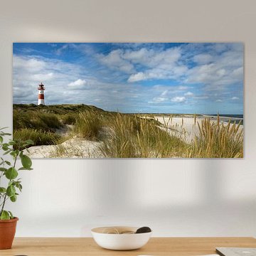 Leuchtturm von List in Farbe von Christoph Schaible