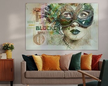 Erstes Bitcoin-Papiergeld von Gisela- Art for You