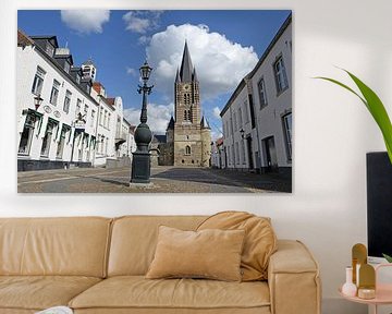 The white town of Thorn in Limburg, the Netherlands by Rini Kools