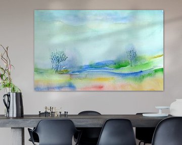 blue nature by Claudia Gründler