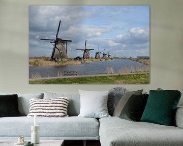 Windmills at Kinderdijk: Unesco World Heritage by Rini Kools