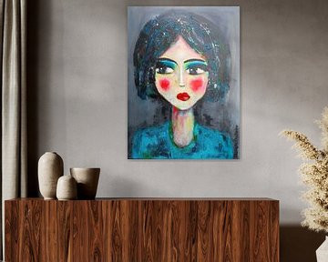 Intuïtief portret Francoise van Danielle Ducheine