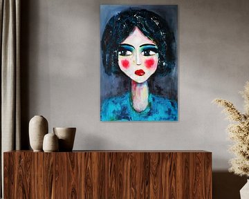 Intuïtief portret Francoise van Danielle Ducheine