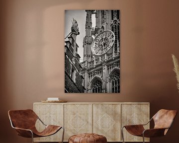Klok Kathedraal van Antwerpen van Rob Boon