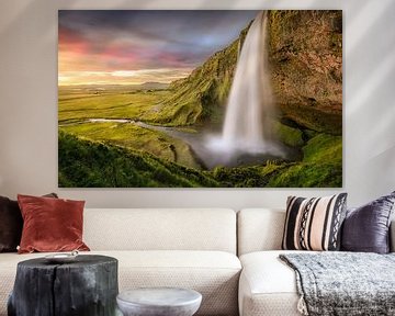 Seljalandsfoss Island | Wasserfall von FineArt Prints | Zwerger-Schoner |