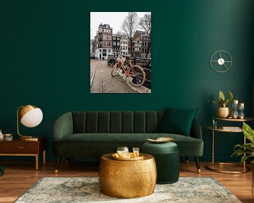 Houses on Keizersgracht, Amsterdam by Lorena Cirstea
