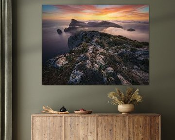 Mallorca Cap de Formentor zonsopgang van Jean Claude Castor