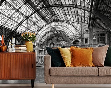 Hal station Antwerpen van Rob Boon
