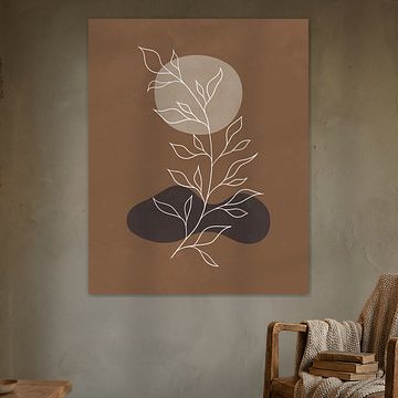 Minimalist autumn landscape 4