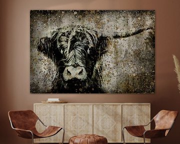 Fine art portrait of Scottish Highlander by KB Design & Photography (Karen Brouwer)