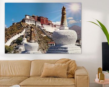 Potala-Palast in Lhasa - Tibet von Chihong