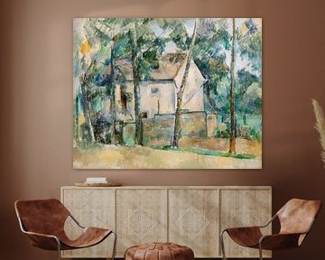 Haus und Bäume, Paul Cézanne (ca. 1888-1890)