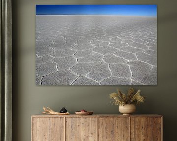 zoutvlakte van Uyuni van Antwan Janssen