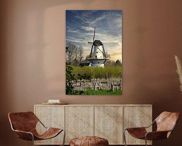 De molen in Beesd van Tina Linssen