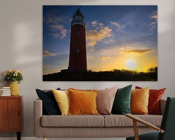 Leuchtturm von Texel von Bart Nikkels