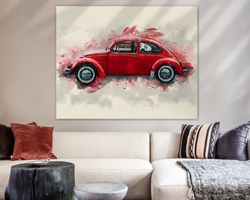 Volkswagen Beetle van Pictura Designs