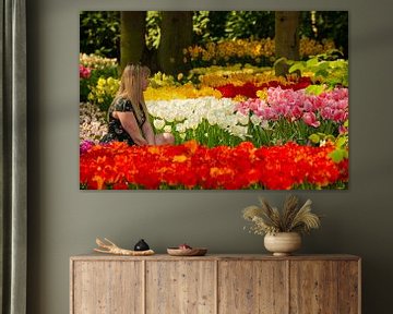 Tulips in the Keukenhof by Brian Morgan
