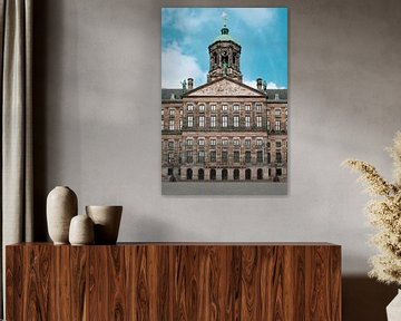 The Royal Palace (town hall) on Dam Square, Amsterdam by Roger VDB