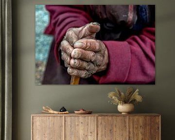 Working hands folded in gratitude by Affect Fotografie