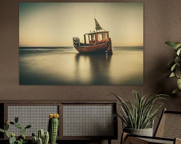 Vissersboot op zee van Skyze Photography by André Stein