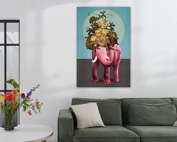 About Pink Elephants sur Marja van den Hurk