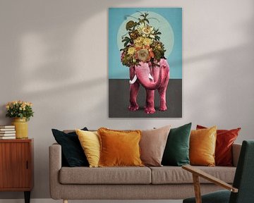 About Pink Elephants von Marja van den Hurk