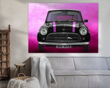 Innocenti Mini Minor 850 in black with stripes