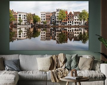Häuser an der Amstel, Amsterdam von Lorena Cirstea