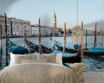 The gondolas of Venice, Italy by Milene van Arendonk