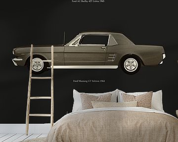 Ford AC Shelby 427 Cobra Ford Mustang GT Edition en Ford Thunderbird