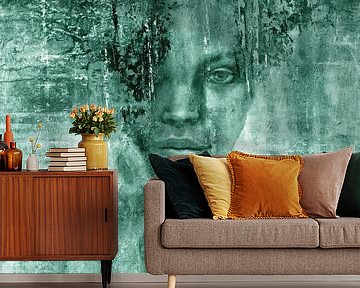 Beauty and the Music: Adagio - Secret in Turquoise by Annette Schmucker