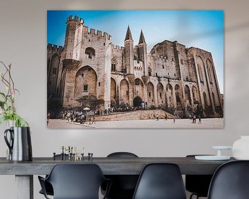 Palais des Papes à Avignon, France sur Daphne Groeneveld