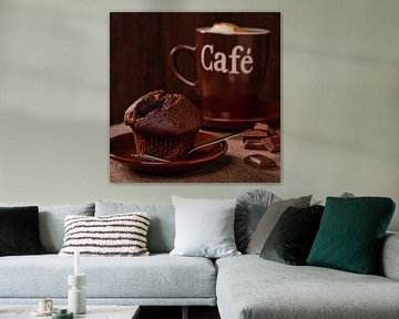Chocolade muffin met koffie van Uwe Merkel