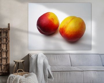 Delicious nectarine fruit by Heidemarie Andrea Sattler