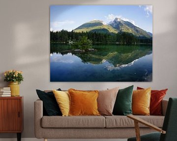 Vue du Hochkalter à Ramsau am Hintersee sur Animaflora PicsStock