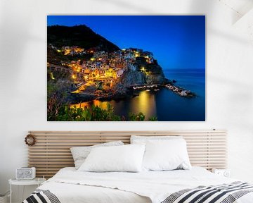Cinque Terre de 5 bekende dorpjes in Italië van Damien Franscoise