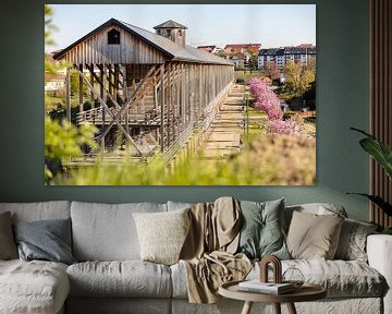 Gradierbau (salines) dans les jardins thermaux de Bad Dürkheim sur Fabian Bracht