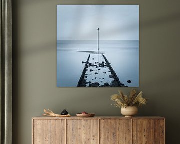 Un brise-lames sur Vlieland sur Henk Meijer Photography