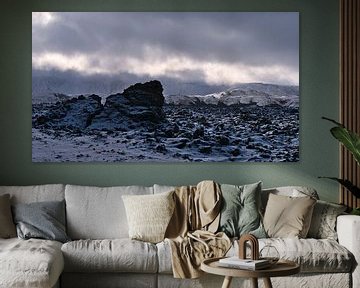 IJslandse winter van Timon Schneider