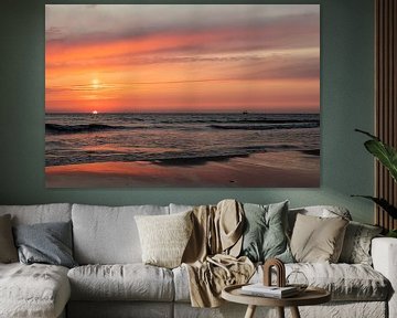 Zonsondergang aan de Noordzee van KB Design & Photography (Karen Brouwer)