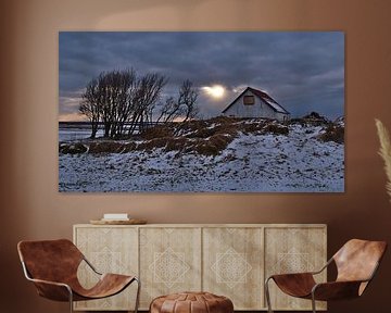 Winter in IJsland van Timon Schneider