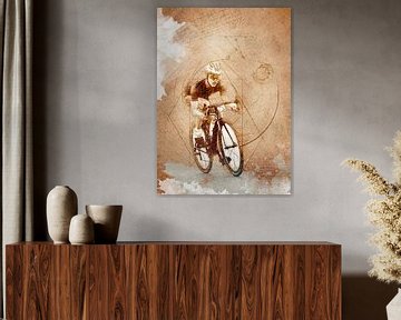 Radfahren Fahrradsport Kunst #Radfahren #Sport #Radfahren von JBJart Justyna Jaszke