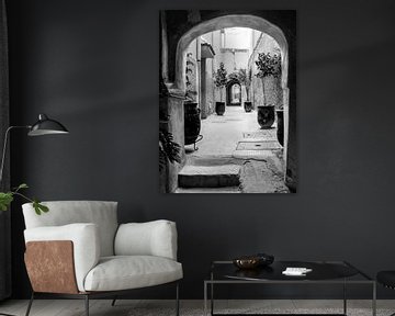 View through the centre of Marrakech, Morocco by Evelien Oerlemans