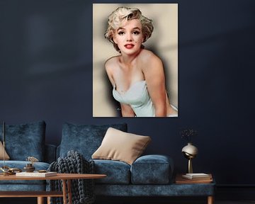 Marilyn Monroe   |   Porträt von Dirk H. Wendt