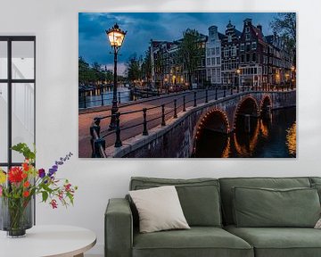 Abend in Amsterdam von Mike Peek