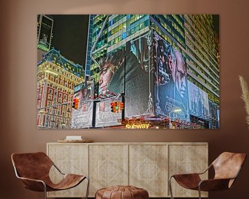 Times Square New York sur Tineke Visscher