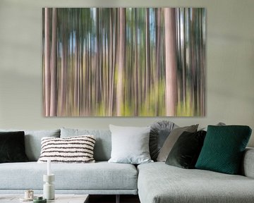 Impressionistic forest