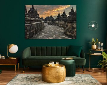 borobudur by Richard van Turnhout